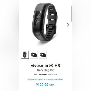 Garmin Vivosmart HR Watch